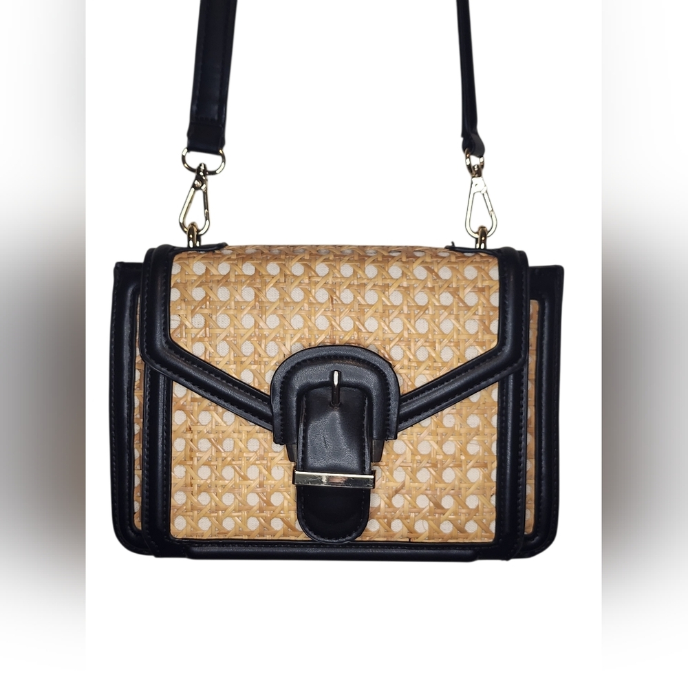 ZARA Rattan crossbody bag